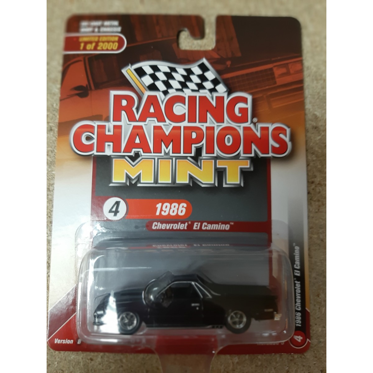 CHEVROLET EL CAMINO 1966 1:64 RACING CHAMPIONS - BCN STOCK CARS