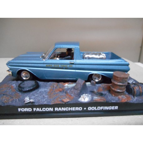 FORD FALCON RANCHERO GOLDFINGER 007 JAMES BOND IXO 1:43