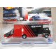 HOT WHEELS PREMIUM REAL RIDERS TEAM TRANSPORTER 27 SKYLINE GT-R R32 ADVAN 1:64