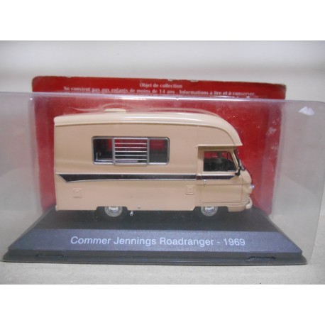 COMMER JENNINGS ROADRANGER 1969 CAMPER/AUTOCARAVANA 1:43 IXO HACHETTE PRIVADO