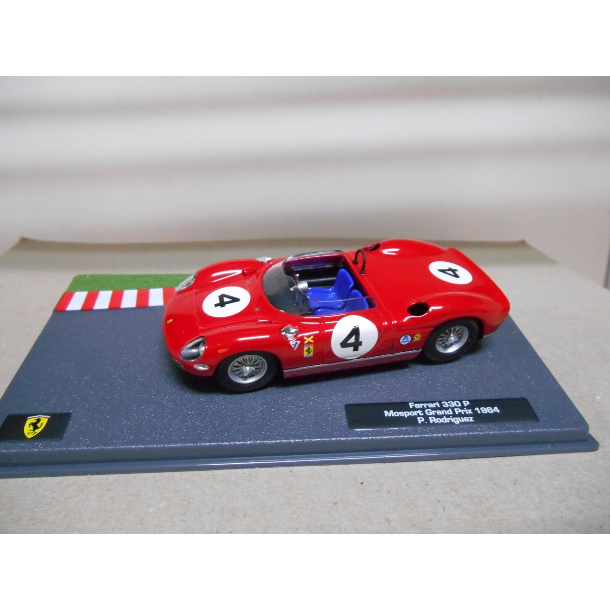 FERRARI 330 P MOSPORT GRAN PRIX 1964 P.RODRIGUEZ 1:43 FERRARI RACING ...