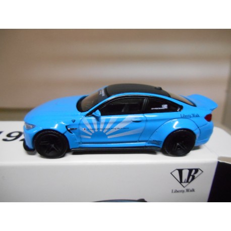 BMW M4 BABY BLUE LB WORK 1:64 MINI GT