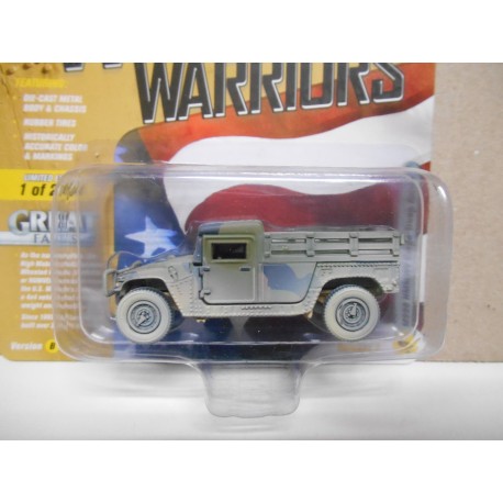 MILITARY M998 HMMWV CARGO TROOP CARRIER 1:64 JOHNNY LIGHTNING