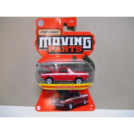 MOVING PARTS SUBARU BRAT 1978 1:64 MATCHBOX