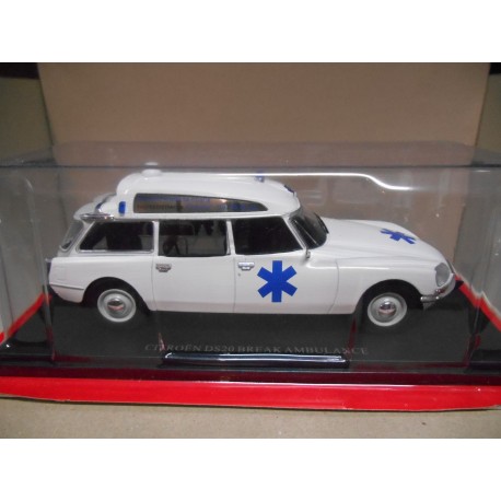 CITROEN DS20 BREAK AMBULANCE 1:24 HACHETTE IXO