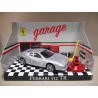 FERRARI 512 TR SILVER GARAGE 1:43 BBURAGO RACE & PLAY