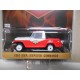 FIRE/POMPIERS/BOMBEROS JEEP JEEPSTER COMMANDO 1967 CHATTANOOGA 1:64 GREENLIGHT