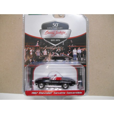 CHEVROLET CORVETTE C2 1967 CONVERTIBLE BARRETT-JACKSON 1:64 GREENLIGHT