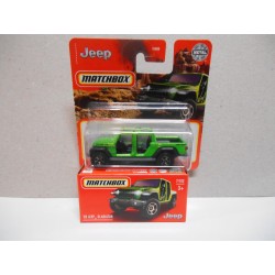 JEEP GLADIATOR 2020 GREEN ESCOGER/CHOOSE/CHOISIR 1:64 MATCHBOX