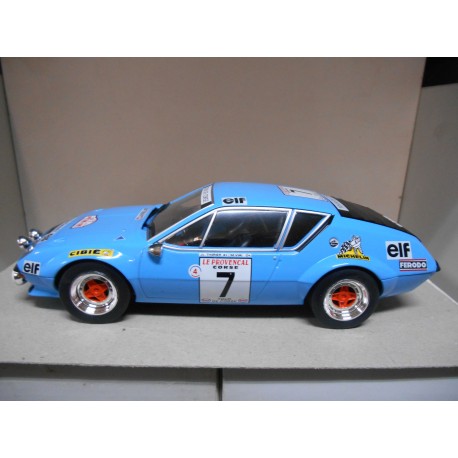 ALPINE RENAULT A310 RALLY TOUR CORSE 1974 J.L.THERIER 1:18 ALTAYA IXO