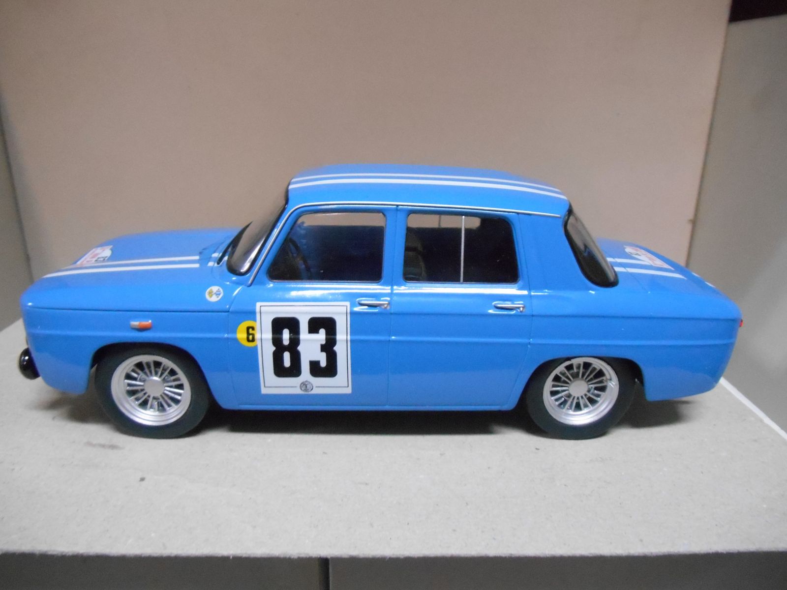 RENAULT 8 GORDINI RALLY TOUR CORSE 1966 PIOT 1:18 ALTAYA IXO - BCN STOCK  CARS