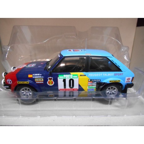 TALBOT LOTUS SUNBEAM RALLY PORTUGAL 1983 A.ZANINI 1:18 ALTAYA IXO