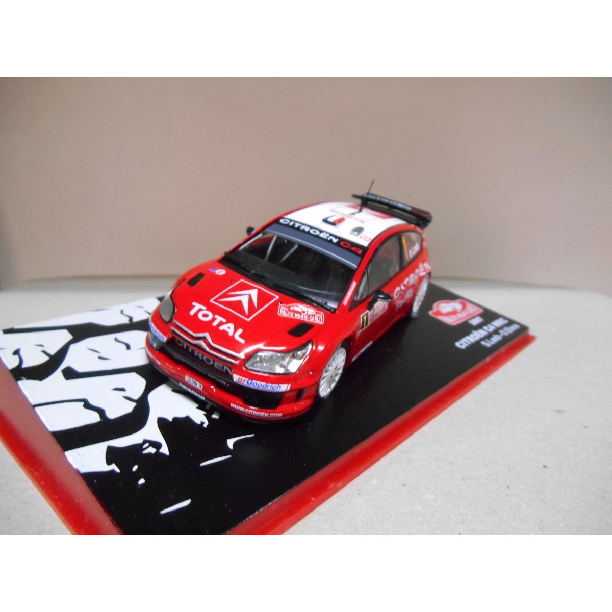 CITROEN C4 WRC RALLY MONTE CARLO 2007 LOEB 1:43 ALTAYA IXO - BCN STOCK CARS