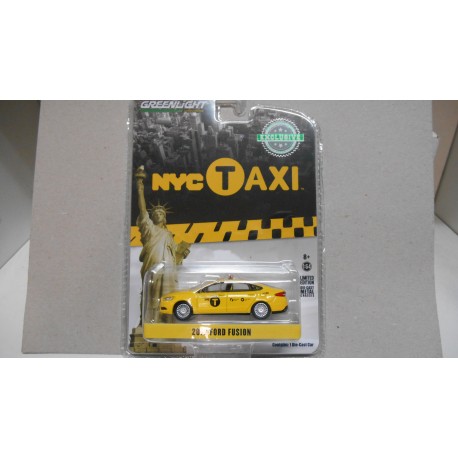 TAXI FORD FUSION 2013 NEW YORK 1:64 GREENLIGHT