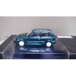 TOYOTA STARLET 1988 TURBO S EP71 GREEN LHD 1:64 BM CREATIONS