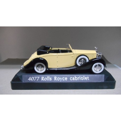 ROLLS ROYCE CABRIOLET 1:43 SOLIDO 4077