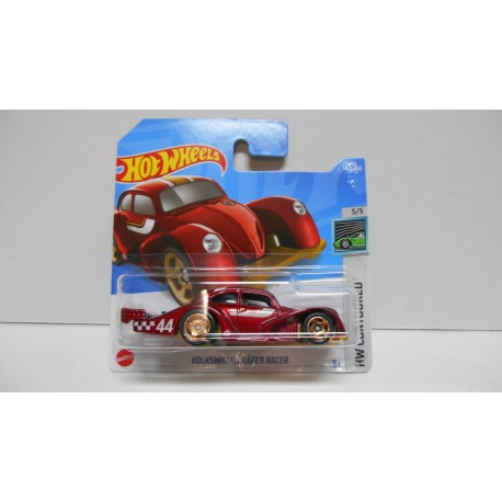 VOLKSWAGEN BEETLE KAFER RACER n44 RED 1:64 HOT WHEELS