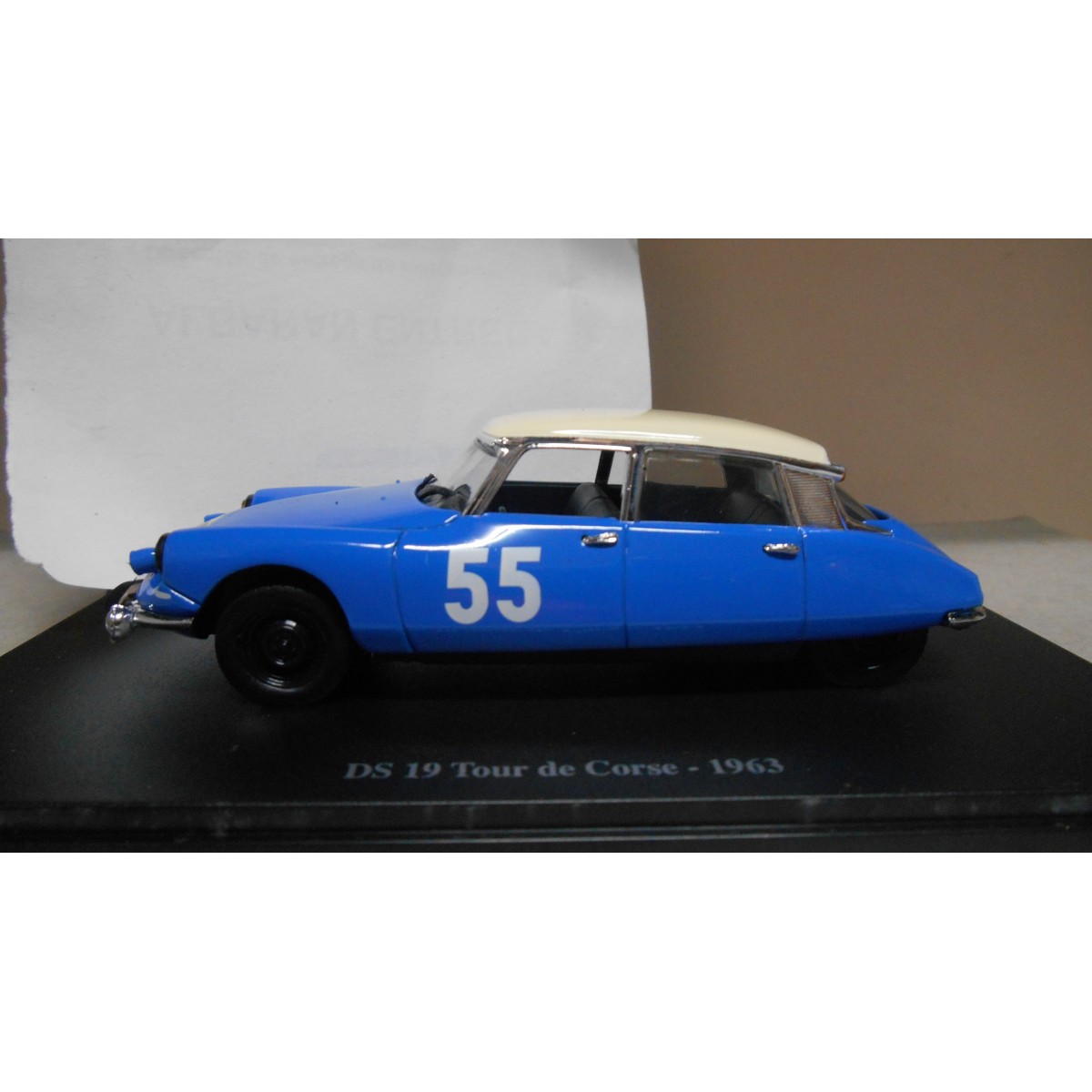 CITROEN DS RALLYE 1963 スカイブルー - ミニカー