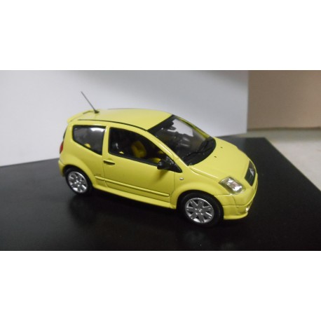 CITROEN C2 YELLOW 1:43 DEALER CITROEN