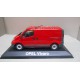 OPEL VIVARO B MAGMA RED 1:43 DEALER NOREV