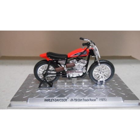 HARLEY-DAVIDSON XR-750 DIRT TRACKER RACER 1975 MOTO/BIKE 1:24 ALTAYA IXO