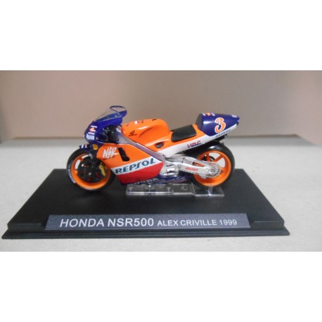 HONDA NSR 500 ALEX CRIVILLE 1999 MOTO/BIKE 1:24 ALTAYA IXO