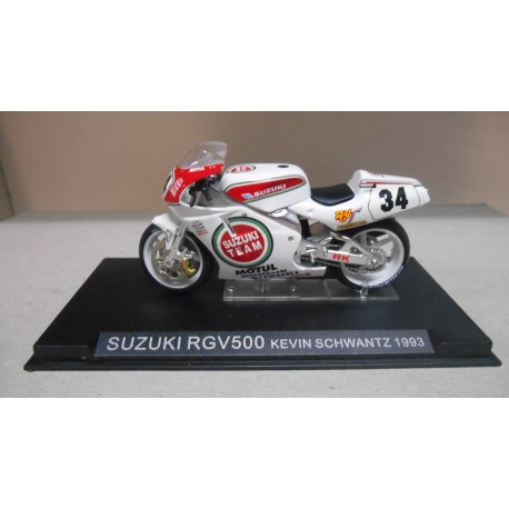 SUZUKI RGV 500 KEVIN SCHWANTZ 1993 BIKE/MOTO 1:24 ALTAYA IXO