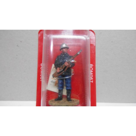 BOM 067 LIBERATION PARIS 1944 IIWW FIGURE BOMBERO/POMPIER/FEUE/FIRE 1:32 Del Prado