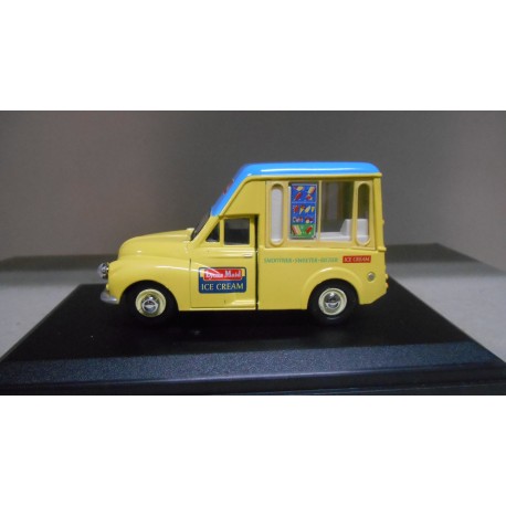 MORRIS MINOR VAN LYONS MAID ICE CREAM/GLACIER 1:43 OXFORD PEANA ROTA/V FOTO