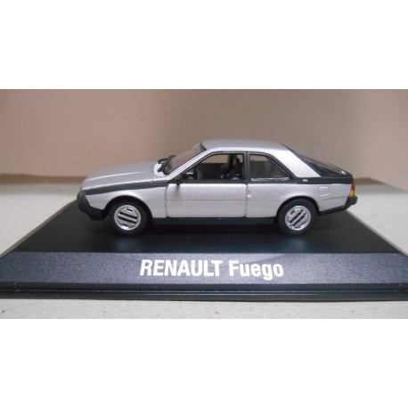 RENAULT FUEGO SILVER  1:43 DEALER NOREV