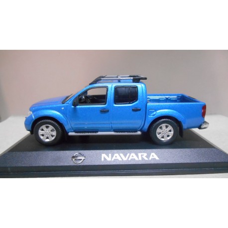 NISSAN NAVARA BLUE 1:43 DEALER NOREV