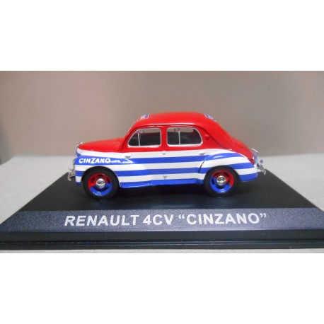 RENAULT 4CV CINZANO FURGONETAS ANTAÑO 1:43 ALTAYA IXO USADO/EX PRIVADO