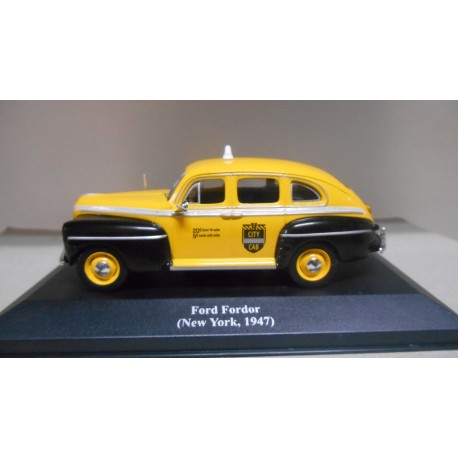 FORD DORDOR 1947 TAXI NEW YORK 1:43 ALTAYA IXO