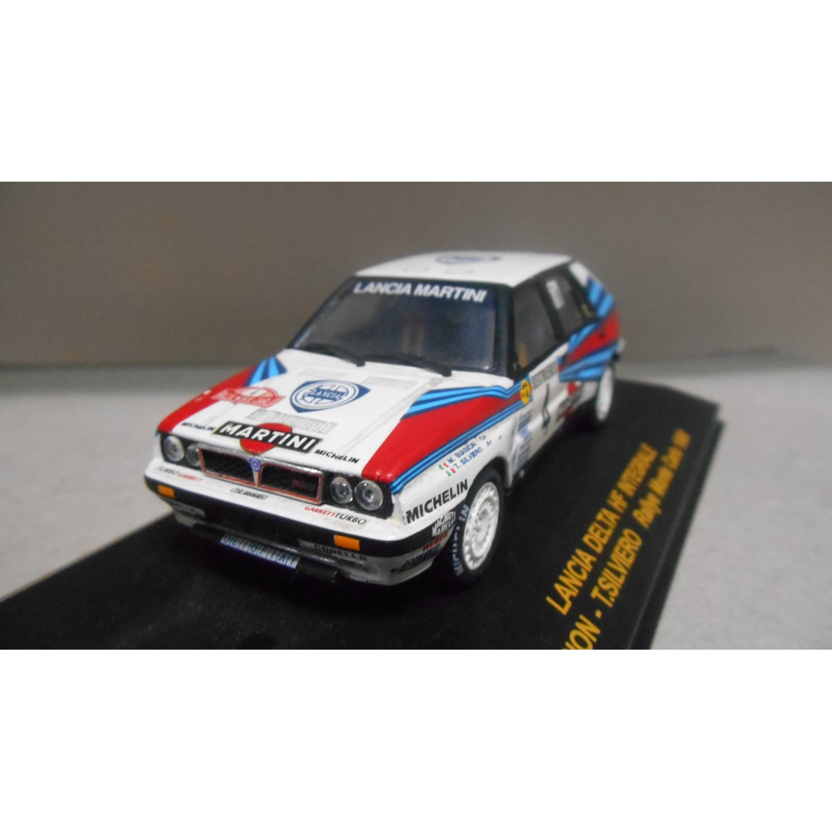 LANCIA DELTA HF INTEGRALE RALLY MONTE CARLO 1989 BIASION 1:43 ALTAYA