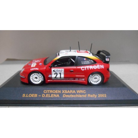 CITROEN XSARA WRC RALLY GERMANY 2002 LOEB 1:43 ALTAYA IXO DEFECTUOSO/NO RETRO