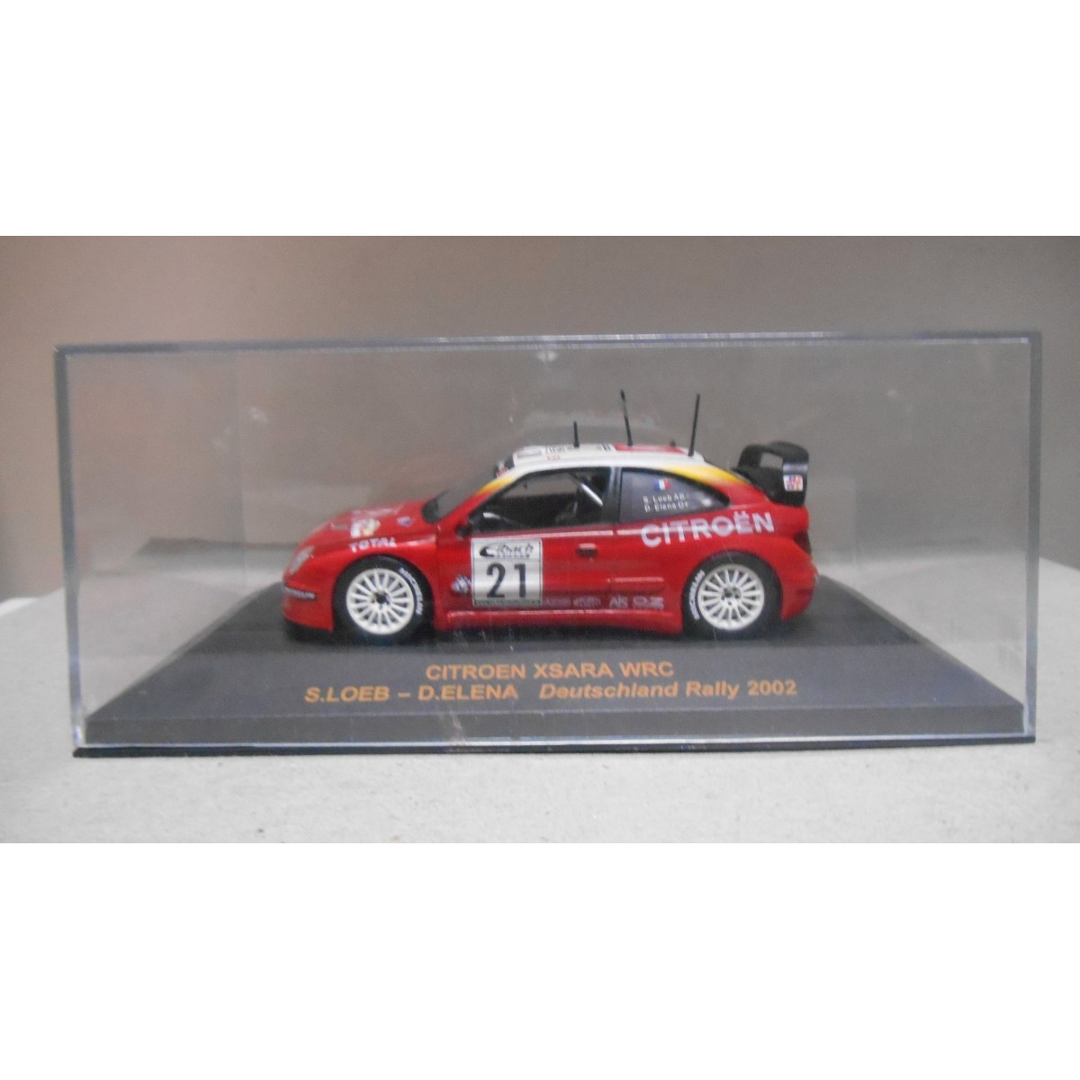 CITROEN XSARA WRC RALLY GERMANY 2002 LOEB 1:43 ALTAYA IXO