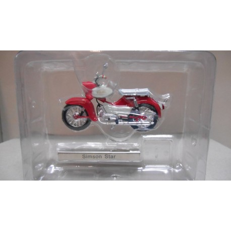 VEB SIMSON STAR MOTO/BIKE n120 1:24 ATLAS IXO