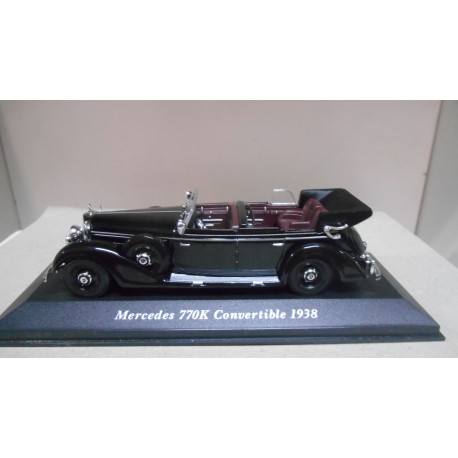 MERCEDES-BENZ W150 770K CONVERTIBLE 1938 CLASSIC CARS 1:43 ALTAYA IXO DEFECTUOSO