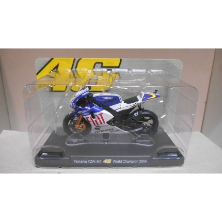 YAMAHA YZR M1 WORLD CHAMPION 2009 VALENTINO ROSSI MOTO/BIKE 1:18 ALTAYA IXO