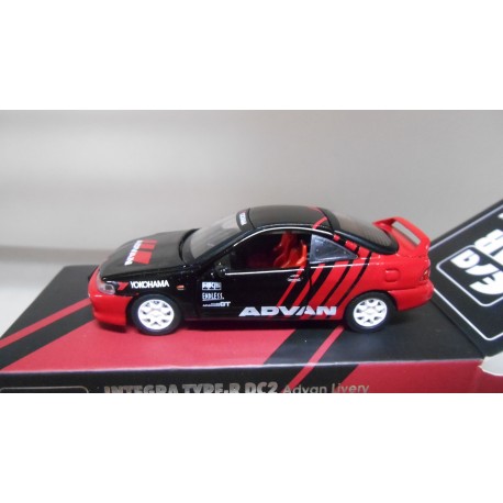 HONDA INTEGRA TYPE-R DC2 ADVAN + PILOT 1:64 ERA CAR