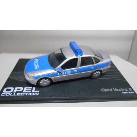 OPEL VECTRA B 1995-2002 POLIZEI 1:43 EAGLEMOSS IXO