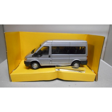 FORD TRANSIT MINI BUS GREY 1:43 CARARAMA