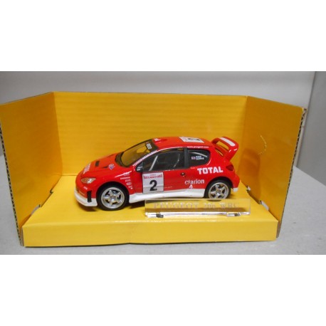 PEUGEOT 206 WRC RALLY MONTE CARLO 2003 BURNS 1:43 CARARAMA