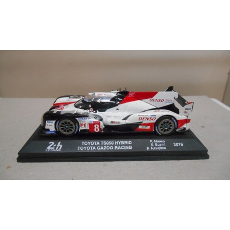 TOYOTA TS050 HYBRID WINNER 24 HORAS LE MANS 2019 FERNANDO ALONSO 1:43 CENTAURIA