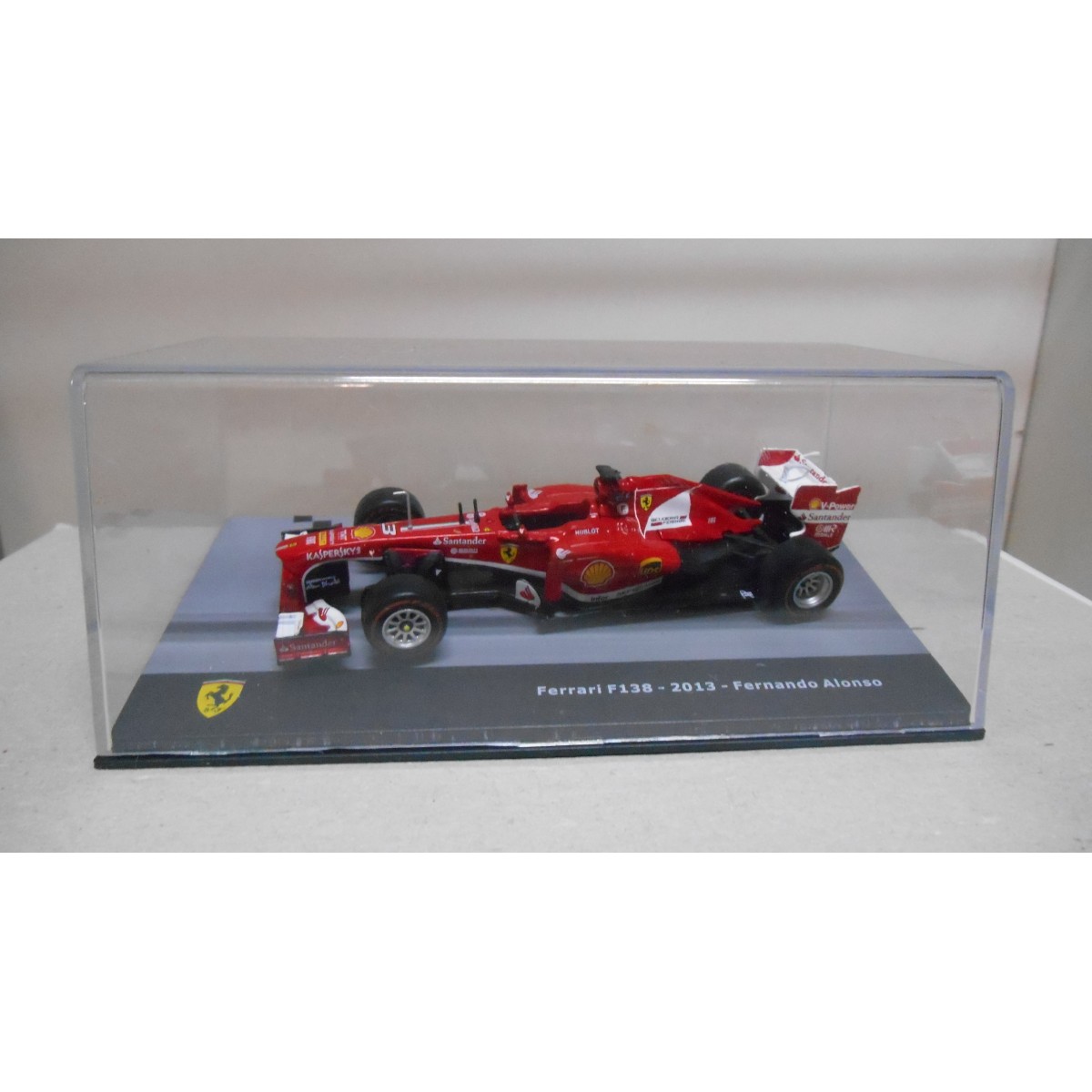 FERRARI F138 FORMULA F1 2013 FERNANDO ALONSO F1 FERRARI 1:43 CENTAURIA ...