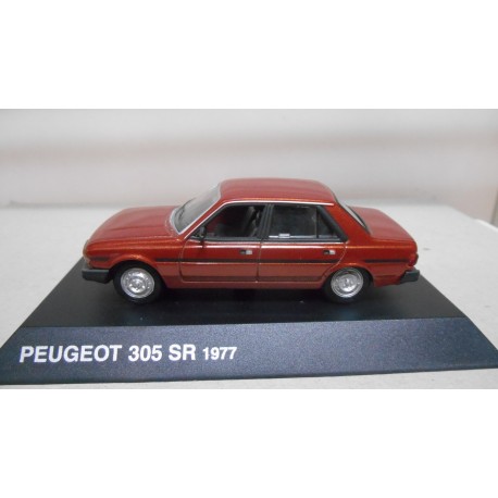 PEUGEOT 305 SR 1977 MARRON 1:43 NOREV HACHETTE