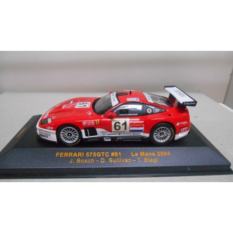 FERRARI 575 GTC 24 H LE MANS 2004 1:43 IXO LMM081