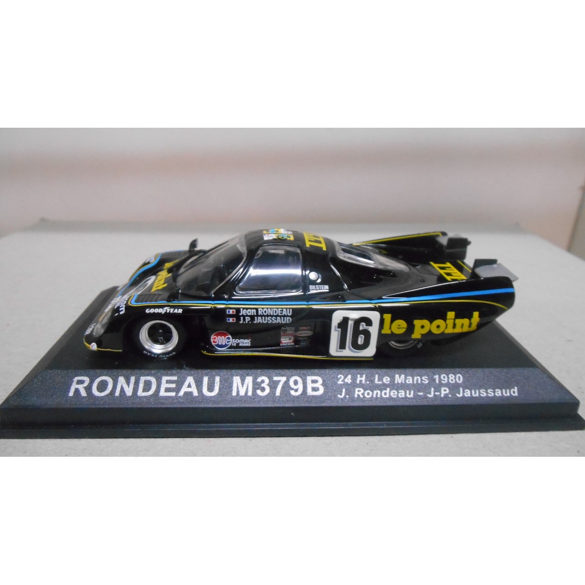 RONDEAU M379 B WIN 24 H LE MANS 1980 RONDEAU-JAUSSAUD 1:43 ALTAYA