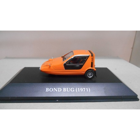 BOND BUG 1971 THREE-WHEEL/TRICICOCHE MICROCARS 1:43 ALTAYA IXO