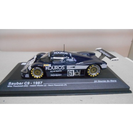 SAUBER C9 24 H LE MANS 1987 THACKWELL/OKADA/PESCAROLO 1:43 ALTAYA IXO